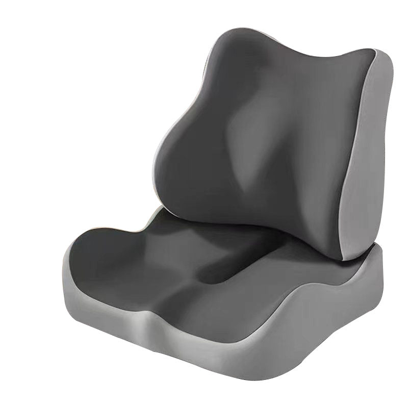 Office Chair Lumbar Support Pillow, Memory Foam Seat Cushion for Long Sitting, Car and Desk Use, Student Classroom Backrest Pad