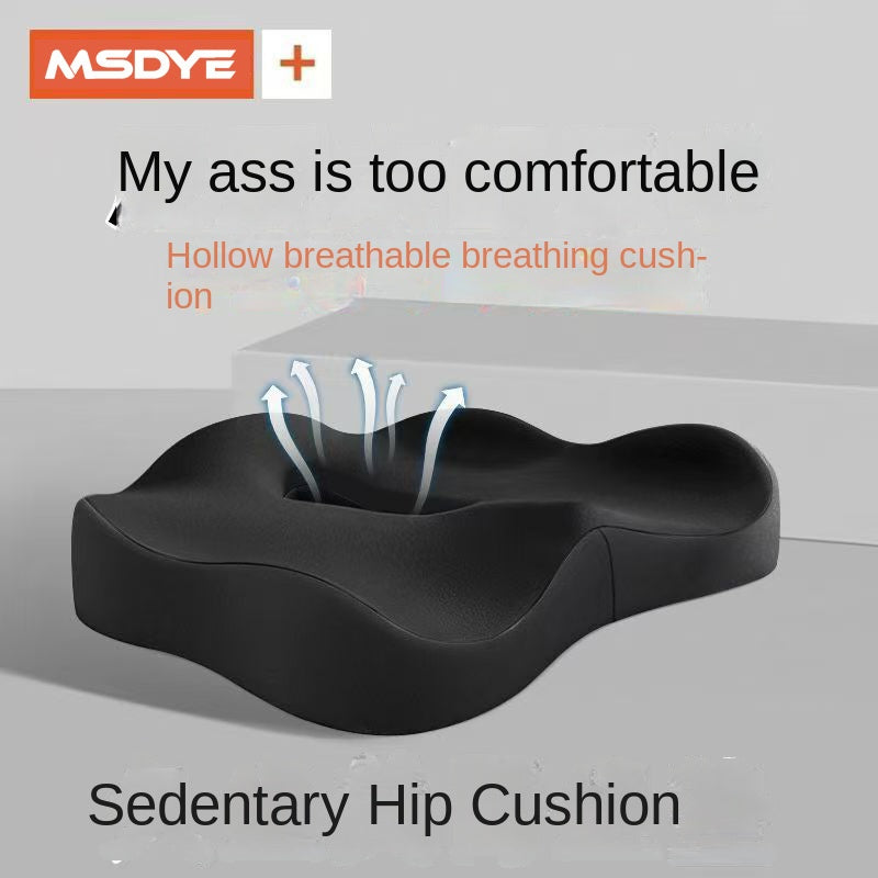 Office Chair Lumbar Support Pillow, Memory Foam Seat Cushion for Long Sitting, Car and Desk Use, Student Classroom Backrest Pad